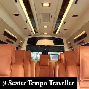 9 seater tempo traveller