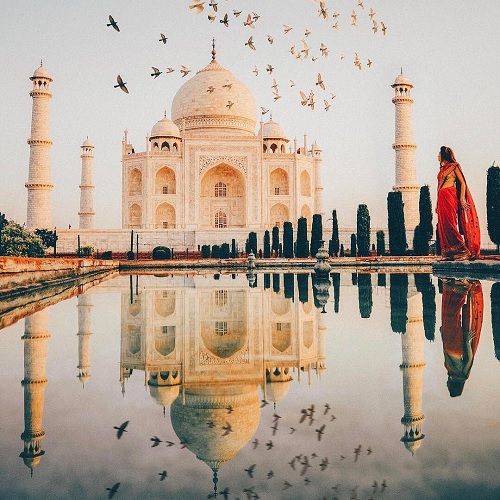 Agra-Taj-Mahal