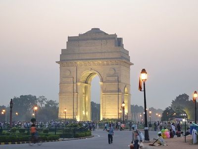 India gate in evening